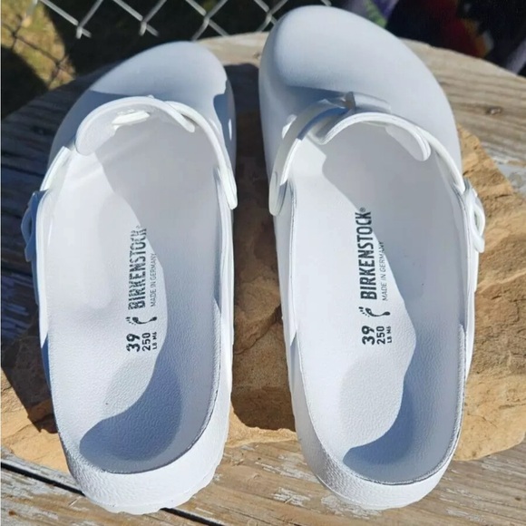 Birkenstock Boston Clogs White Size 39 - Picture 5 of 6
